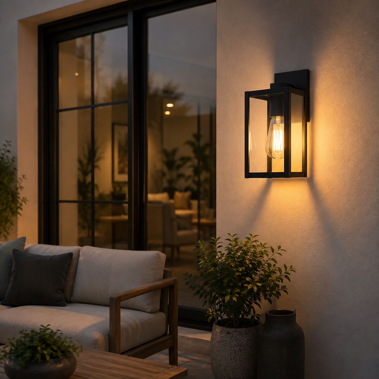 Modern Outdoor Wall Sconce – Waterproof Exterior Lighting for Your Home