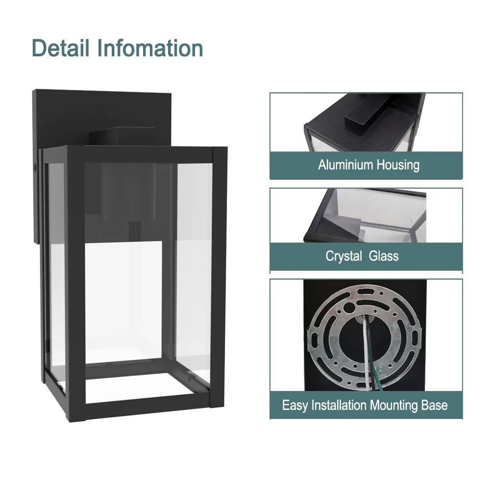 Modern Outdoor Wall Sconce – Waterproof Exterior Lighting for Your Home